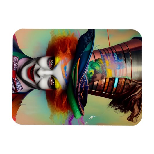 Magnet Flexible Il est fou (Horizontal)