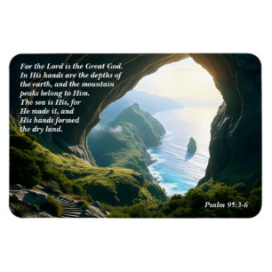 Magnet Flexible Il est le Grand Dieu, Dieu & Création Verse