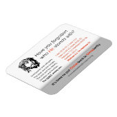 Magnet Flexible Il est temps de remettre le Christ dans le christi (Côté Gauche)