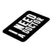 Magnet Flexible Il me faut un médecin (Côté Gauche)