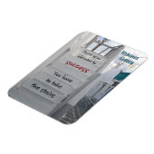 Magnet Flexible Il n'y a pas d'ascenseur pour réussir. Personnalis (Côté Gauche)