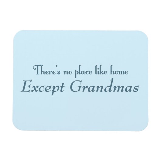 Magnet Flexible Il n'y a pas d'endroit comme chez soi (Horizontal)