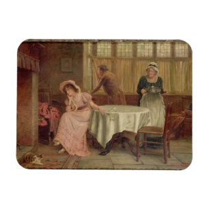 Magnet Flexible "Il viennent ?" (huile sur la toile)