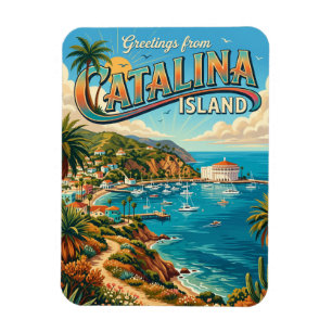 Magnet Flexible Île Catalina États-Unis
