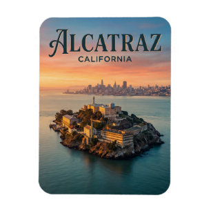 Magnet Flexible Île d'Alcatraz Californie