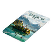 Magnet Flexible Île de Bled Slovénie (Côté Gauche)