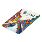 Magnet Flexible Île de Burano Italie (Côté Gauche)