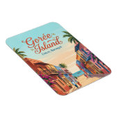 Magnet Flexible Île de Gorée Sénégal (Côté Droit)