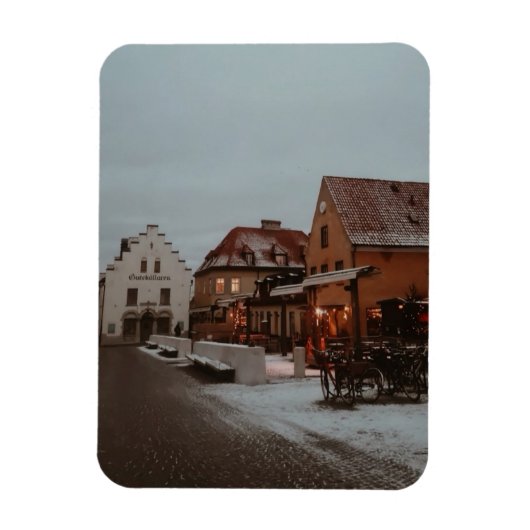 Magnet Flexible Île de Gotland - Ville Unesco de Visby - Suède (Vertical)