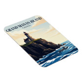 Magnet Flexible Île de Grand Manan Canada (Côté Droit)