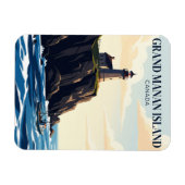 Magnet Flexible Île de Grand Manan Canada (Horizontal)