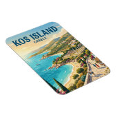 Magnet Flexible Île de Kos Grèce (Côté Droit)
