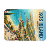 Magnet Flexible Île de Kos Grèce (Horizontal)