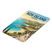 Magnet Flexible Île de Kos Grèce (Côté Gauche)