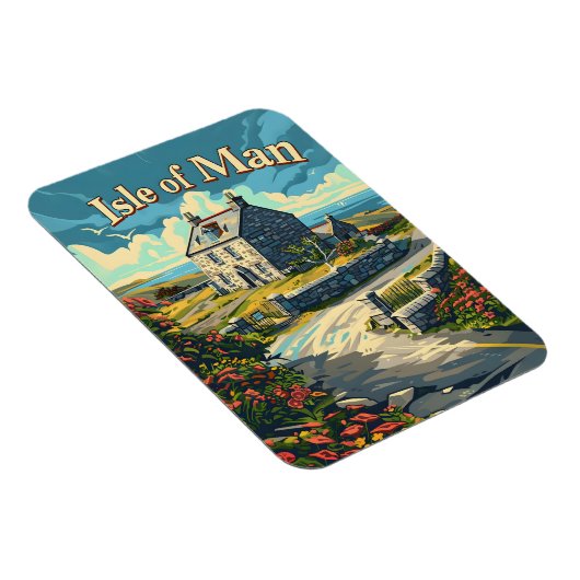 Magnet Flexible Île de Man (Côté Droit)
