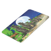 Magnet Flexible Île de Pâques Moai (Côté Gauche)