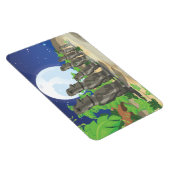Magnet Flexible Île de Pâques Moai (Côté Droit)