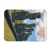 Magnet Flexible Île de Pâques (Rapa Nui) Chili (Horizontal)