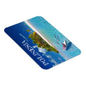 Magnet Flexible Île de rêve de Polynésie (Côté Droit)