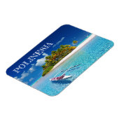 Magnet Flexible Île de rêve de Polynésie (Côté Gauche)