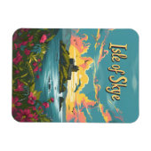 Magnet Flexible Île de Skye Art vintage (Horizontal)