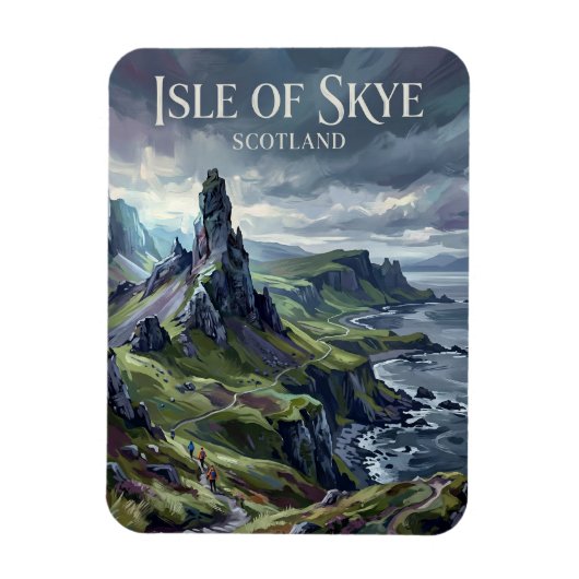 Magnet Flexible Île de Skye Écosse (Vertical)