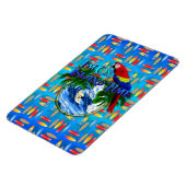Magnet Flexible Île de surf (Côté Gauche)