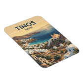 Magnet Flexible Île de Tinos Grèce (Côté Droit)
