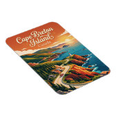 Magnet Flexible Île du Cap-Breton Canada (Côté Droit)