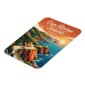 Magnet Flexible Île du Cap-Breton Canada (Côté Gauche)