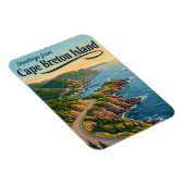 Magnet Flexible Île du Cap-Breton Canada (Côté Droit)