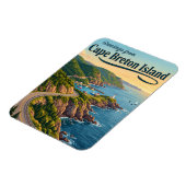 Magnet Flexible Île du Cap-Breton Canada (Côté Gauche)