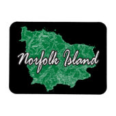 Magnet Flexible Île Norfolk (Horizontal)