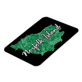 Magnet Flexible Île Norfolk (Côté Gauche)