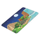 Magnet Flexible Île tropicale (Côté Gauche)
