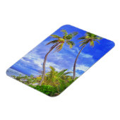 Magnet Flexible Île tropicale Coconut Palm Tree Dance (Côté Gauche)