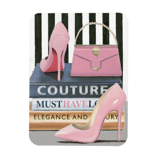 Magnet Flexible Île Wild | Couture Stripes - Shoes & Bag (Vertical)