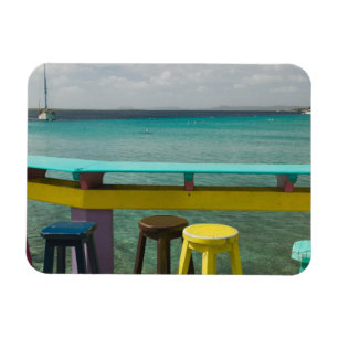 Magnet Flexible Îles ABC, BONAIRE, Kralendijk : Vue sur l'océan