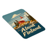 Magnet Flexible Îles Åland Finlande (Côté Droit)