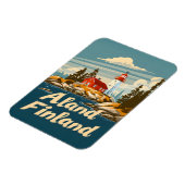 Magnet Flexible Îles Åland Finlande (Côté Gauche)