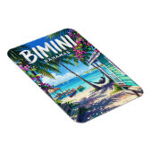 Magnet Flexible Îles Bimini Bahamas (Côté Droit)