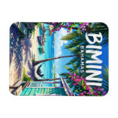 Magnet Flexible Îles Bimini Bahamas (Horizontal)
