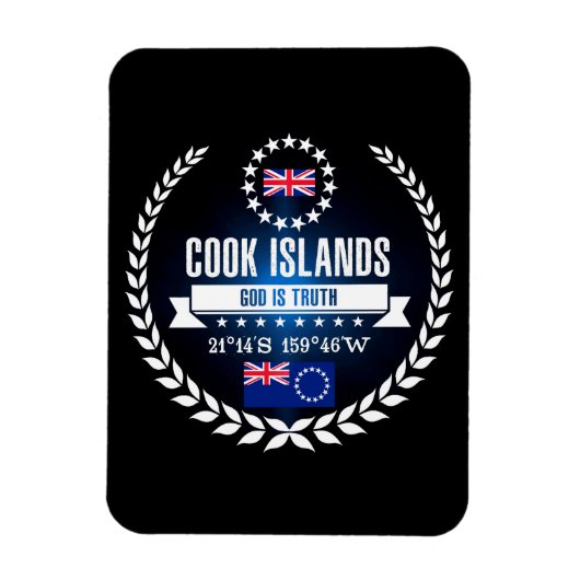 Magnet Flexible Îles Cook (Vertical)