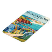 Magnet Flexible Îles de la Madeleine Canada (Côté Gauche)