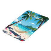 Magnet Flexible Îles Fidji (Côté Gauche)