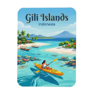 Magnet Flexible Îles Gili Indonésie