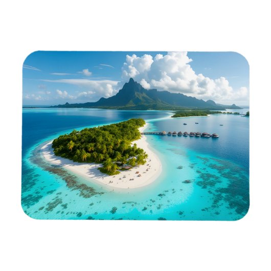 Magnet Flexible îles Maldives (Horizontal)