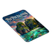 Magnet Flexible Îles Phi Phi Thaïlande (Côté Droit)