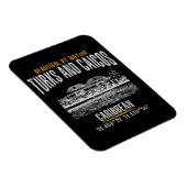 Magnet Flexible Îles Turques et Caïques (Côté Droit)