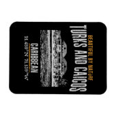 Magnet Flexible Îles Turques et Caïques (Horizontal)